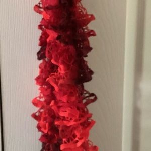 Crocheted scarf